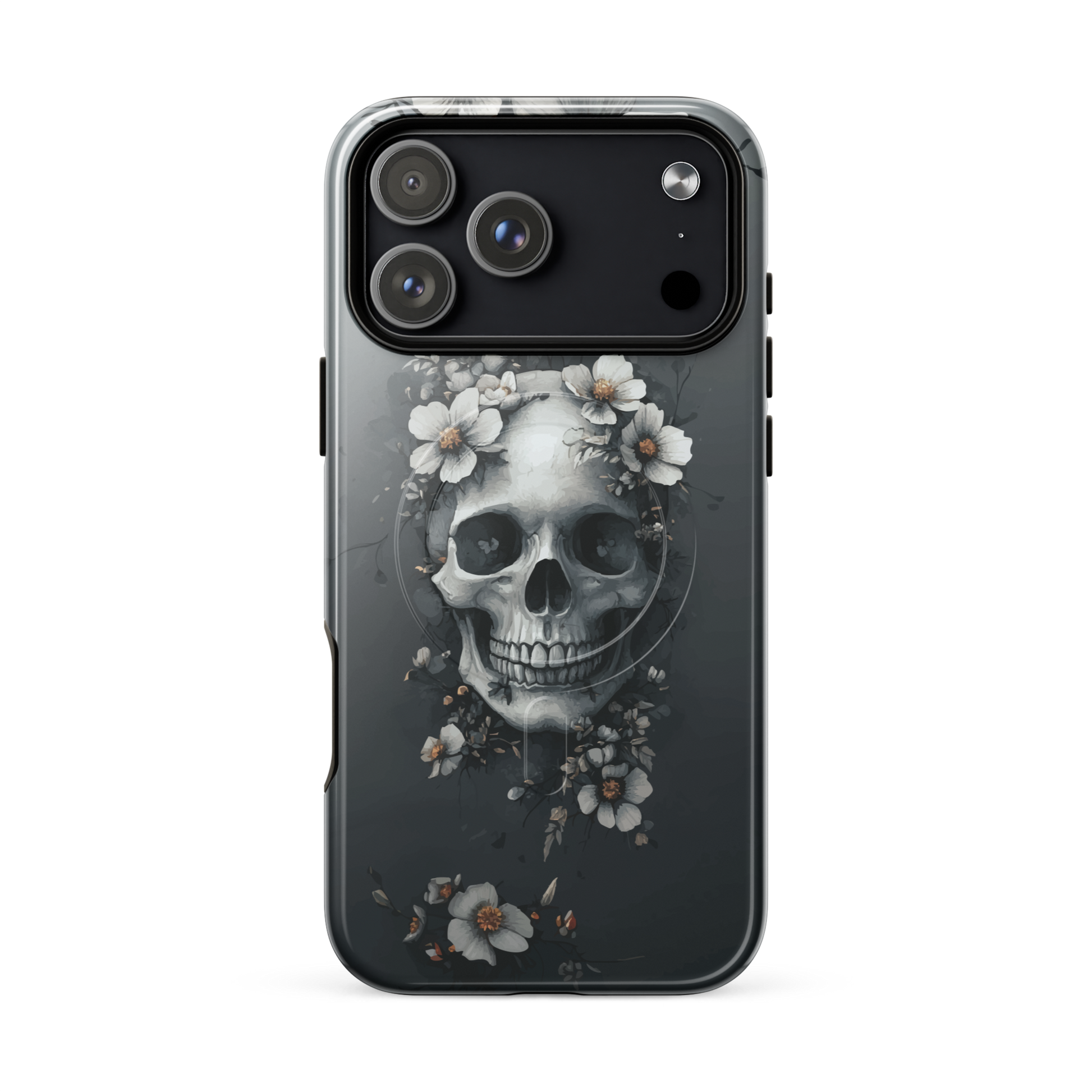 'Eternal Bloom' iPhone 17 Pro Max MagSafe tough phone case - protective glossy case NZ Australia
