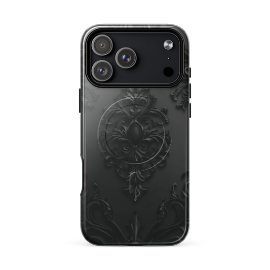 'Obsidian' iPhone 17 Pro Max MagSafe tough phone case - protective glossy case NZ Australia