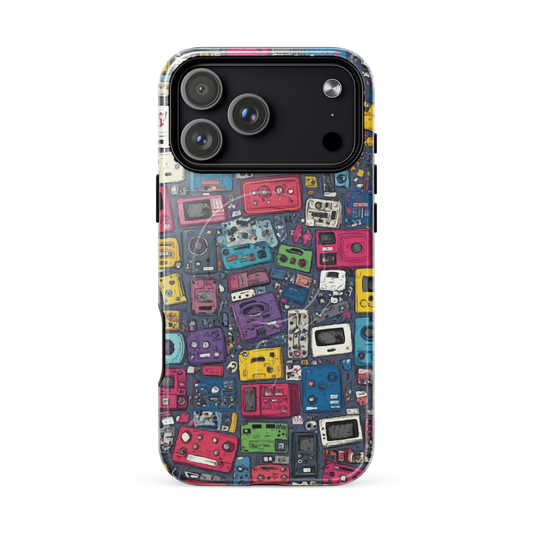 'Arcade' iPhone 17 Pro Max MagSafe tough phone case - protective glossy case NZ Australia