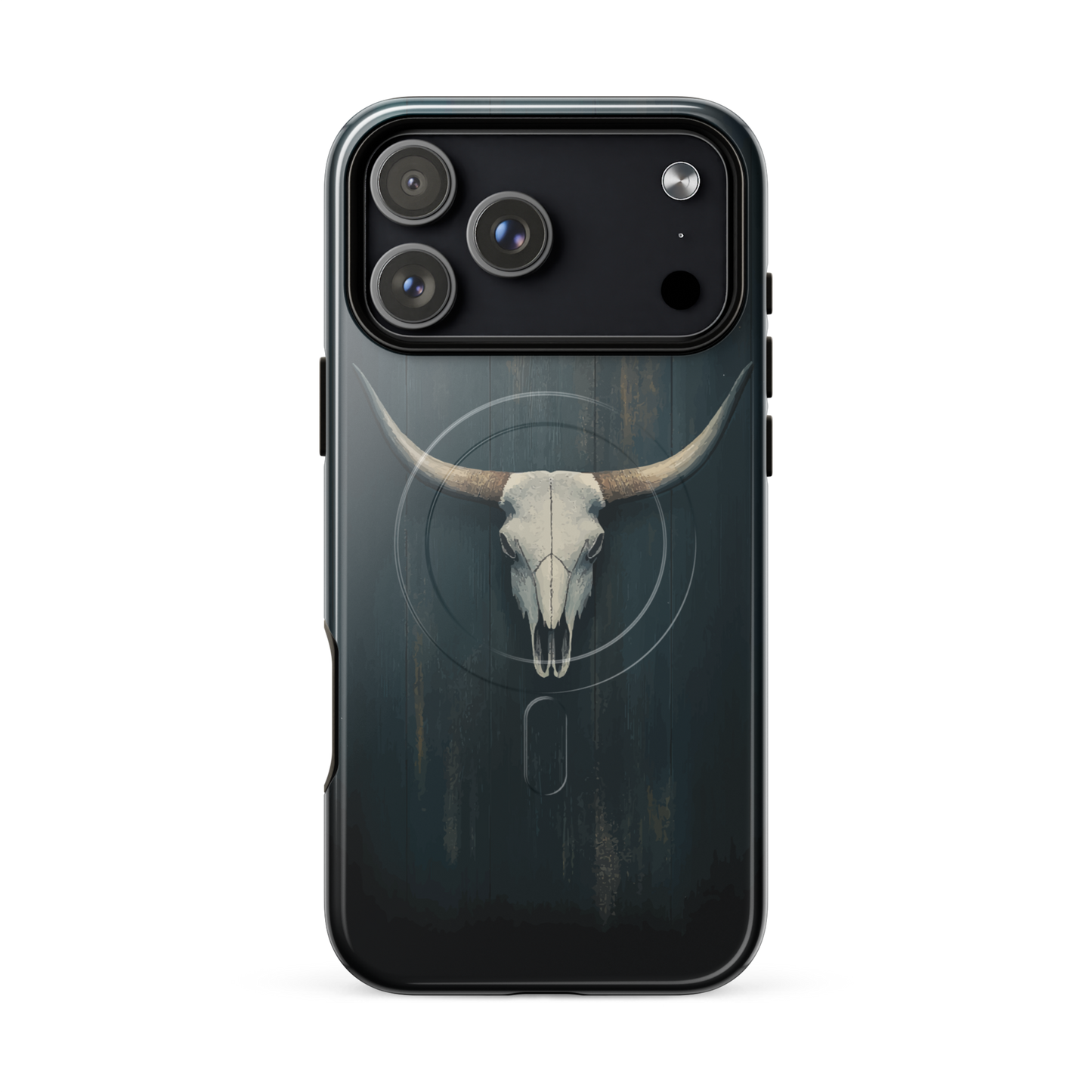 'Longhorn' iPhone 17 Pro Max MagSafe tough phone case - protective glossy case NZ Australia