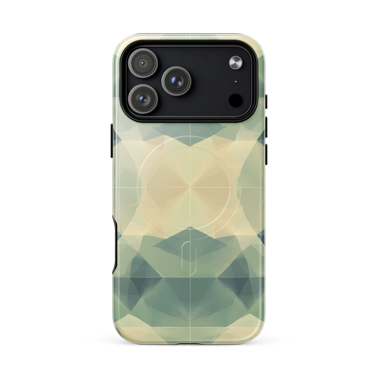 'Symmetry' iPhone 17 Pro Max MagSafe tough phone case - protective glossy case NZ Australia
