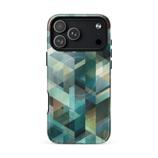 'Still Depths' iPhone 17 Pro Max MagSafe tough phone case - protective glossy case NZ Australia