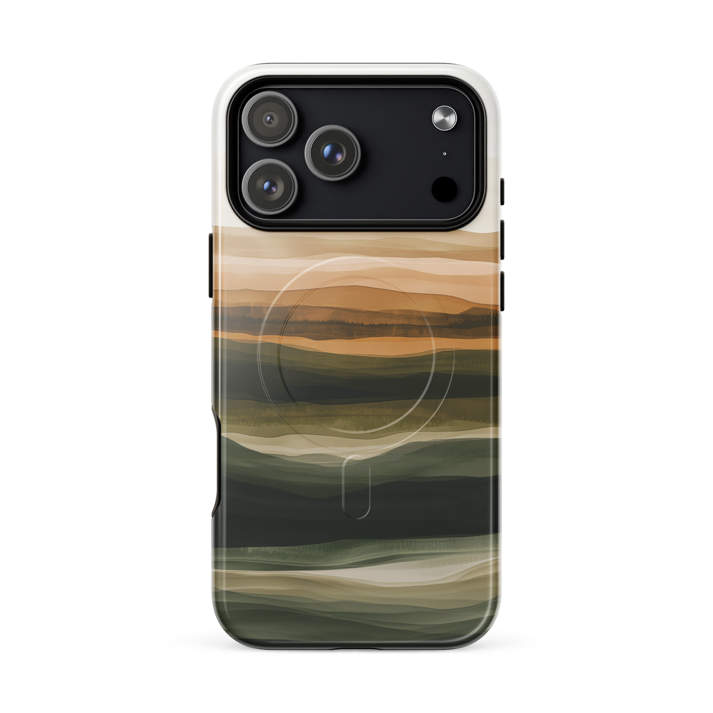 'Earth' iPhone 17 Pro Max MagSafe tough phone case - protective glossy case NZ Australia