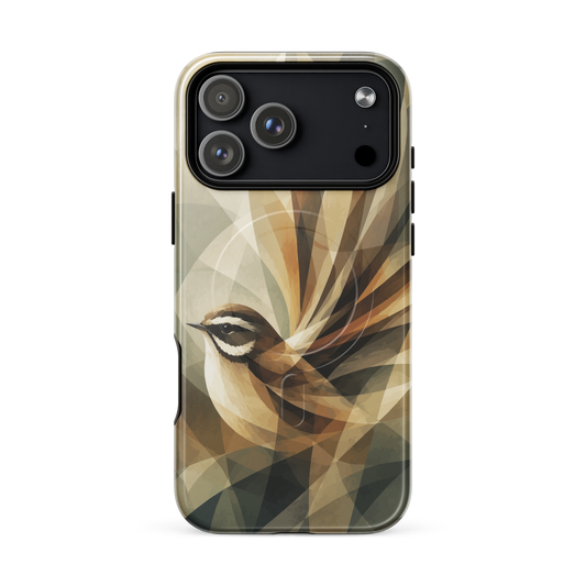 'Fantail' iPhone 17 Pro Max MagSafe tough phone case - protective glossy case NZ Australia