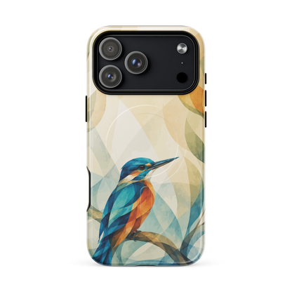 'Kotare' iPhone 17 Pro Max MagSafe tough phone case - protective glossy case NZ Australia