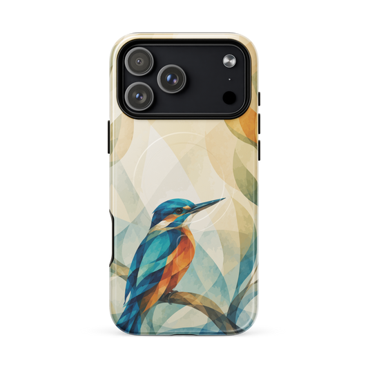 'Kotare' iPhone 17 Pro Max MagSafe tough phone case - protective glossy case NZ Australia