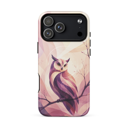 'Ruru' iPhone 17 Pro Max MagSafe tough phone case - protective glossy case NZ Australia