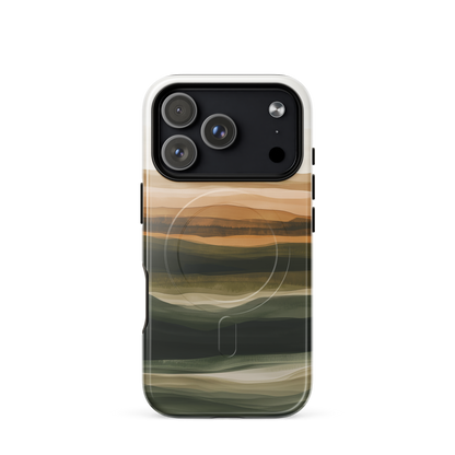 'Earth' iPhone 18 Pro MagSafe tough phone case - protective glossy case NZ Australia
