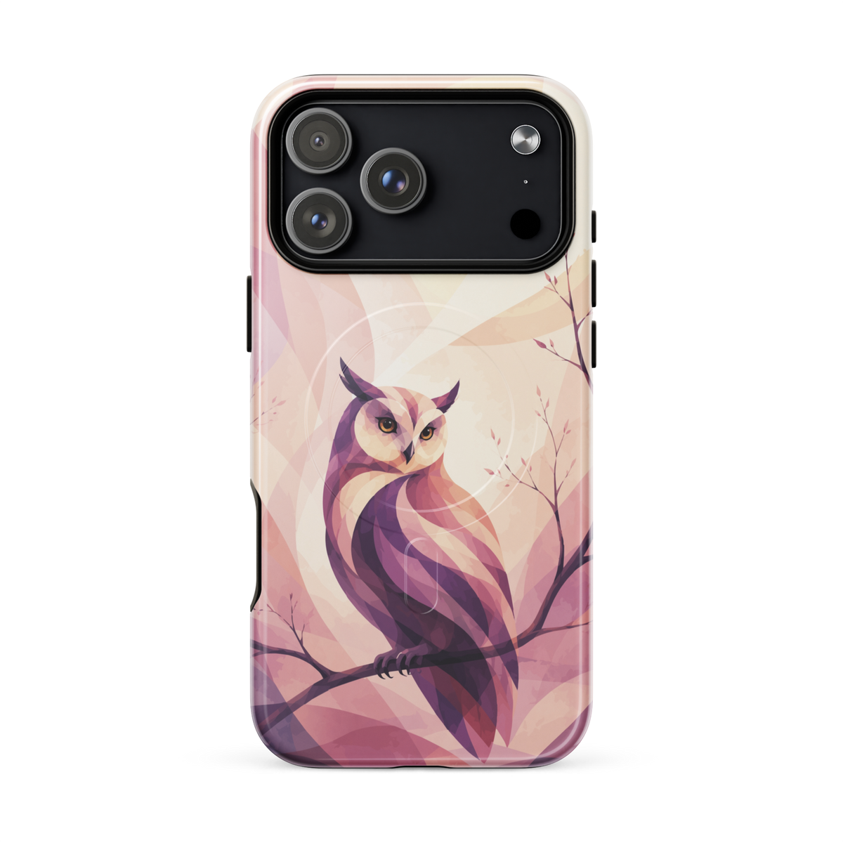 'Ruru' iPhone 18 Pro Max MagSafe tough phone case - protective glossy case NZ Australia