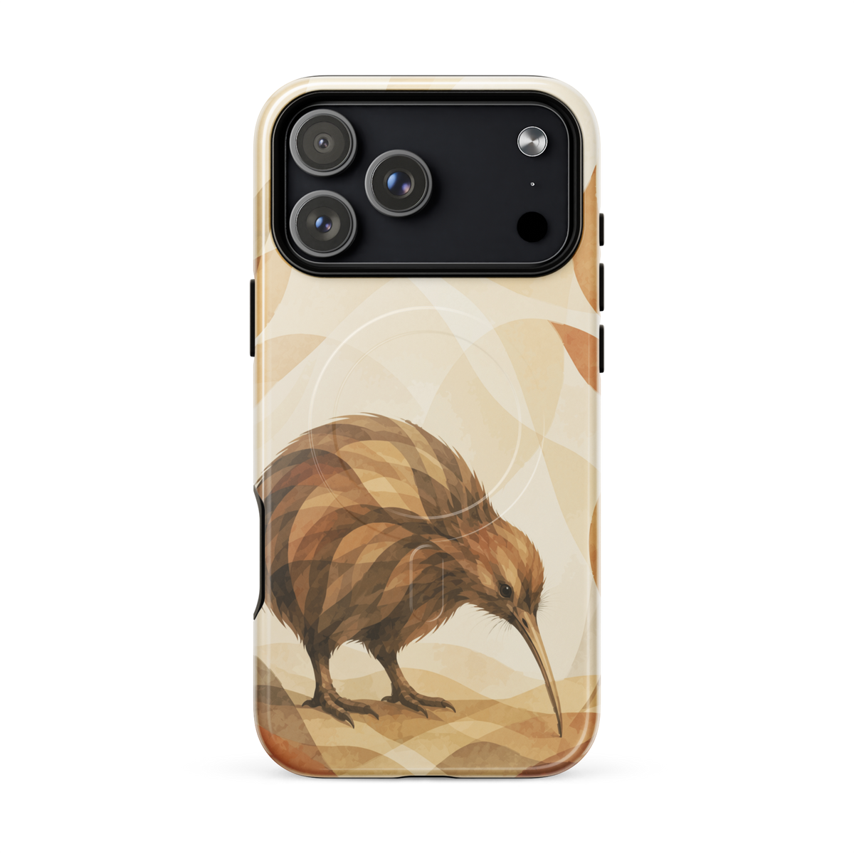 'Kiwi' iPhone 18 Pro Max MagSafe tough phone case - protective glossy case NZ Australia
