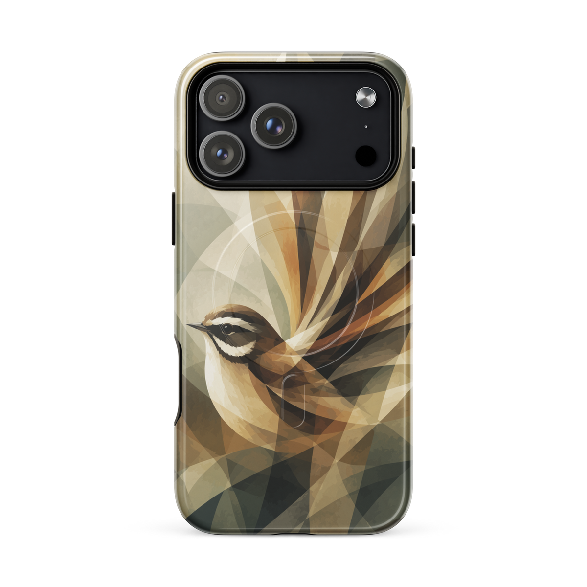'Fantail' iPhone 18 Pro Max MagSafe tough phone case - protective glossy case NZ Australia