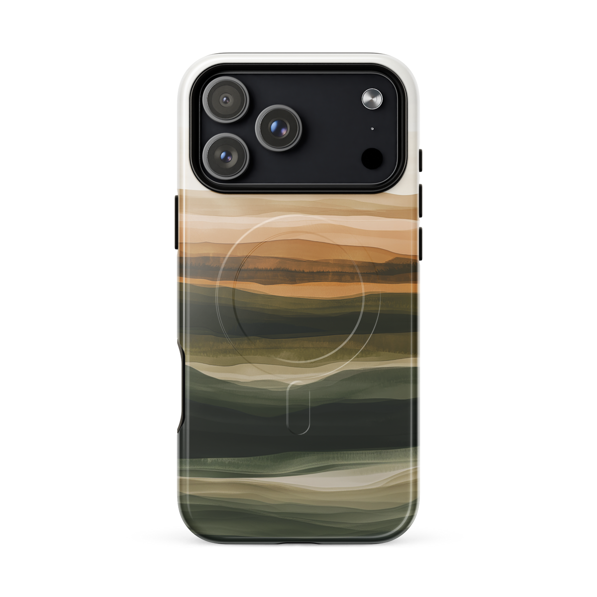 'Earth' iPhone 18 Pro Max MagSafe tough phone case - protective glossy case NZ Australia