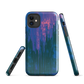 Digital Glitch iPhone case. This striking artwork features a dynamic distortion effect that mimics the visual chaos of a digital malfunction—glitchy lines, vibrant streaks, and pixel-like patterns merge into a futuristic aesthetic. It’s a perfect blend of modern design and edgy street style.