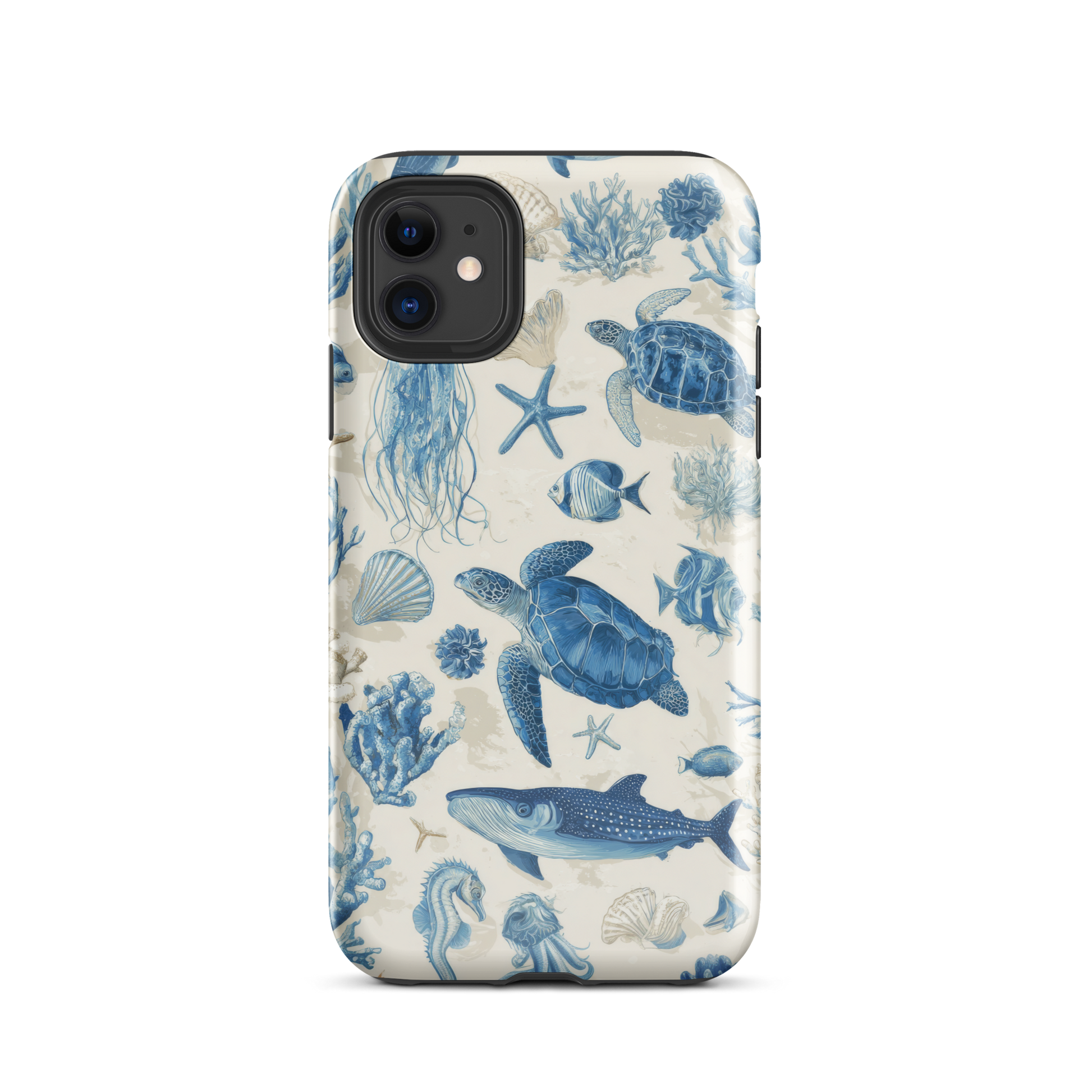 Ocean sketchbook phone case | Coastal marine design NZ