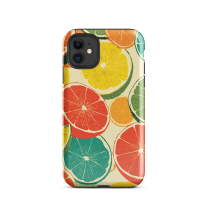 Citrus pop phone case | Colourful fruit design NZ