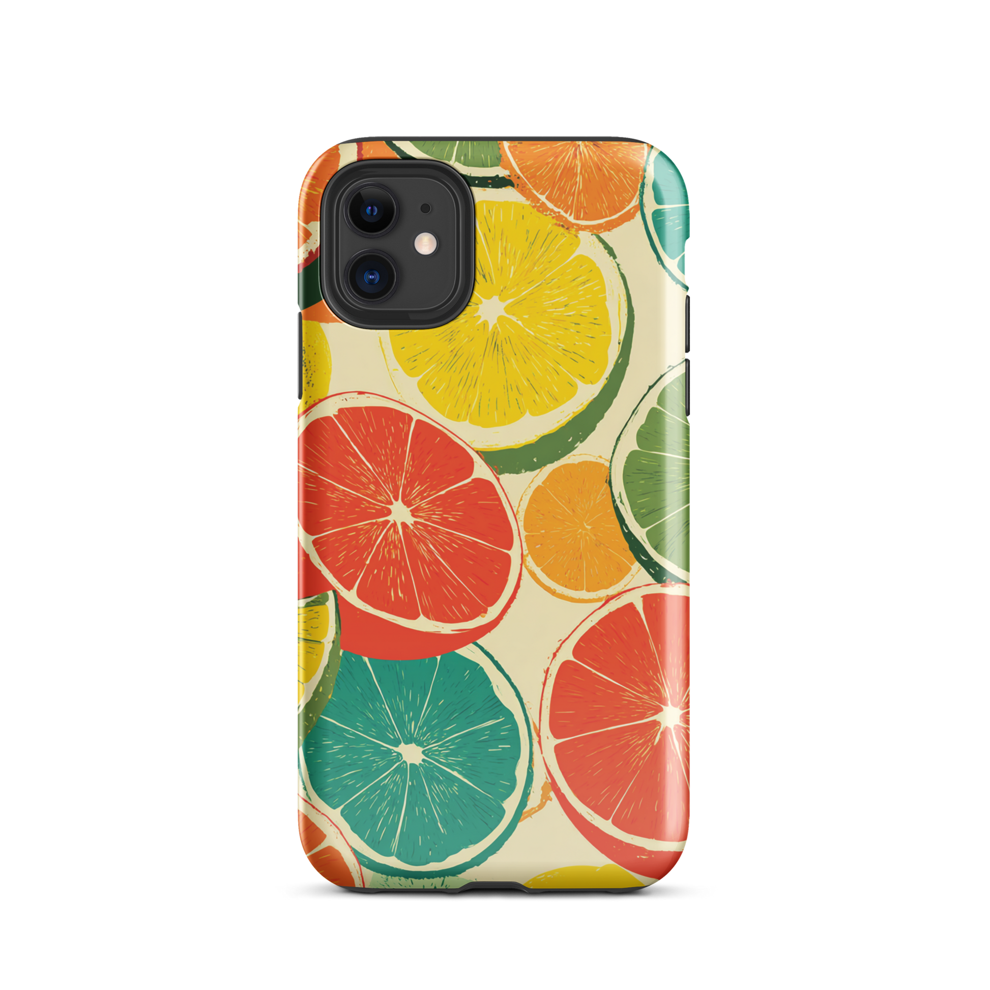 Citrus pop phone case | Colourful fruit design NZ