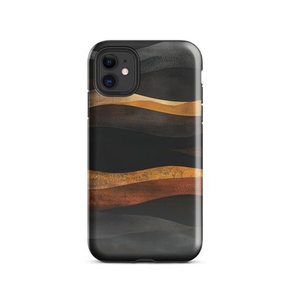 'Flow' iPhone 11 tough phone case - protective glossy case NZ Australia