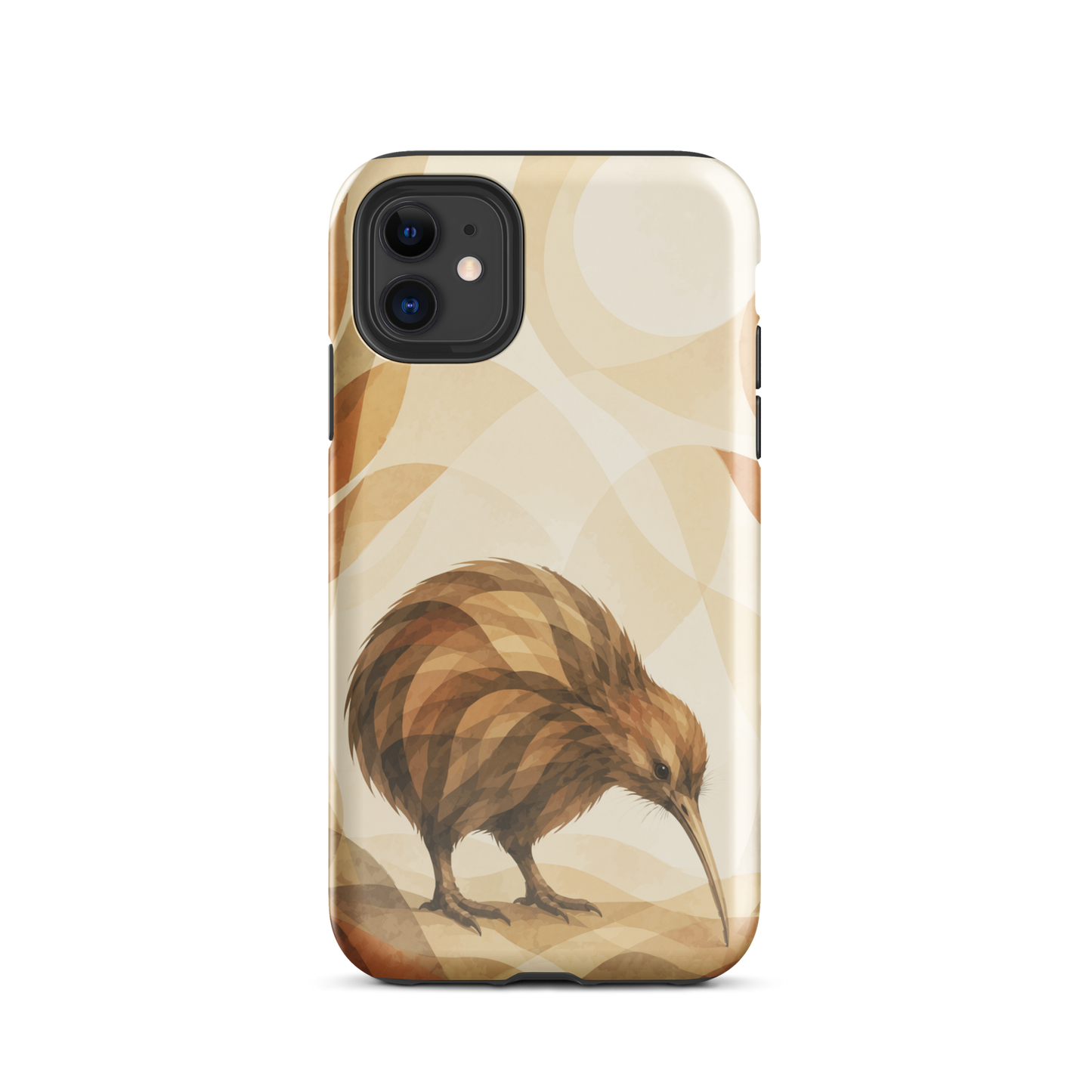 'Kiwi' iPhone 11 tough phone case - protective glossy case NZ Australia