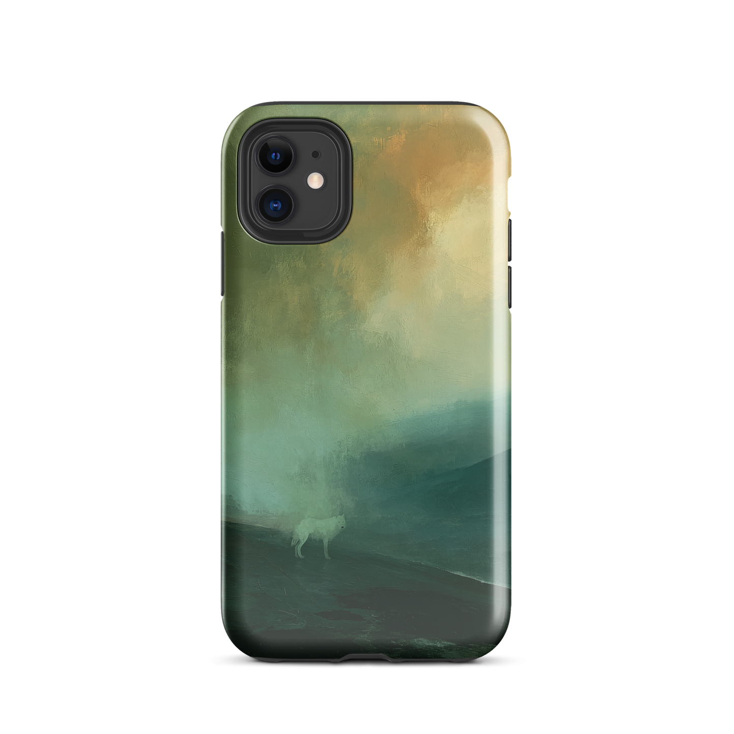 'Acid Rain' iPhone 11 tough phone case - protective glossy case NZ Australia