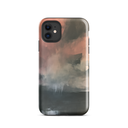'Glass' iPhone 11 tough phone case - protective glossy case NZ Australia