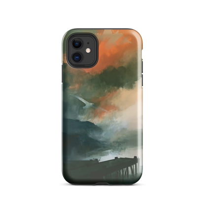 'Harbour' iPhone 11 tough phone case - protective glossy case NZ Australia