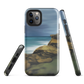 Castlepoint coastal phone case with cliffs, ocean and sky. New Zealand landscape art by designer Ben Hart.