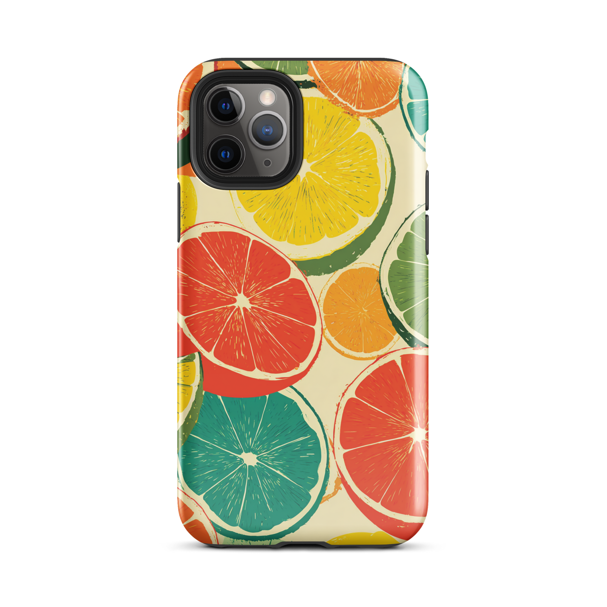 Citrus pop phone case | Colourful fruit design NZ