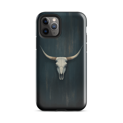 'Longhorn' iPhone 11 Pro tough phone case - protective glossy case NZ Australia