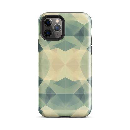 'Symmetry' iPhone 11 Pro tough phone case - protective glossy case NZ Australia