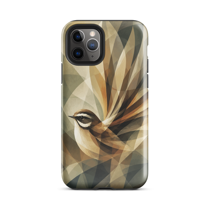 'Fantail' iPhone 11 Pro tough phone case - protective glossy case NZ Australia