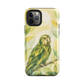 'Kākāpō' iPhone 11 Pro tough phone case - protective glossy case NZ Australia
