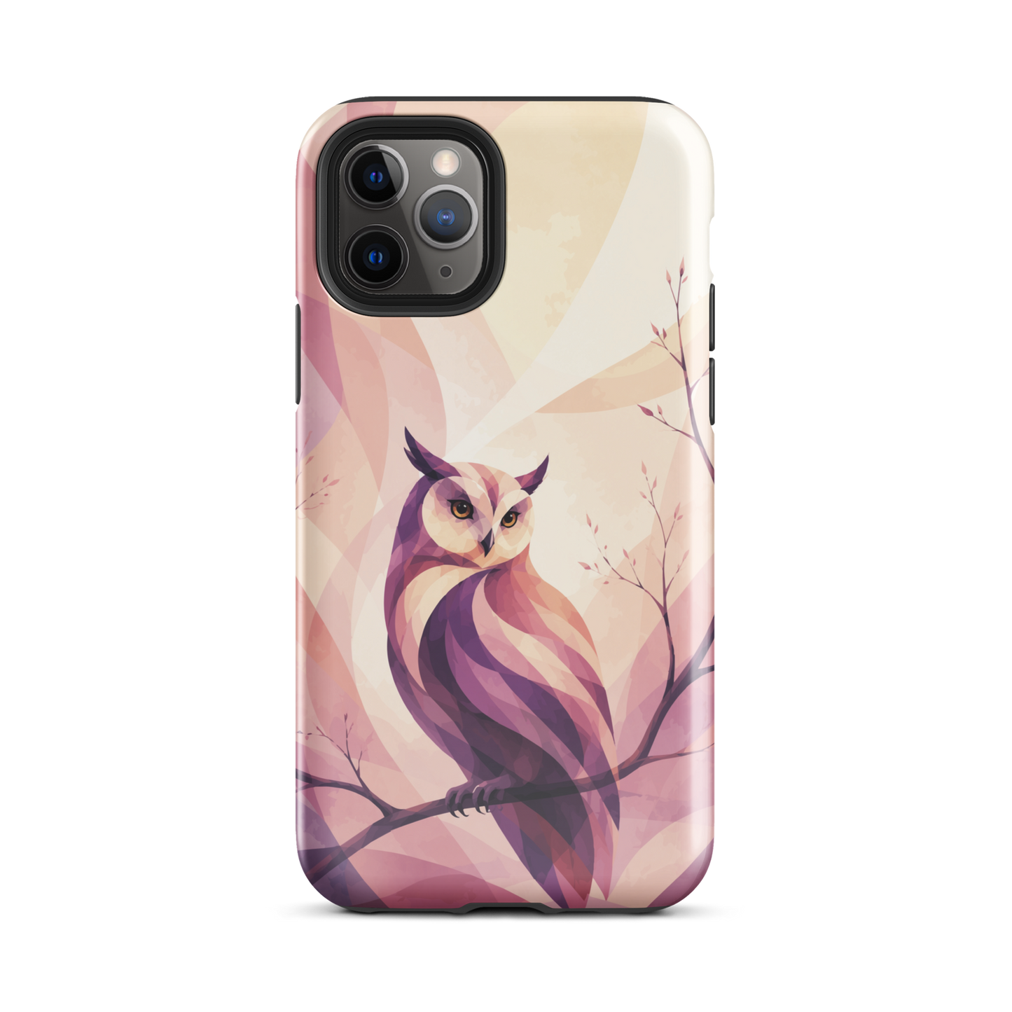 'Ruru' iPhone 11 Pro tough phone case - protective glossy case NZ Australia