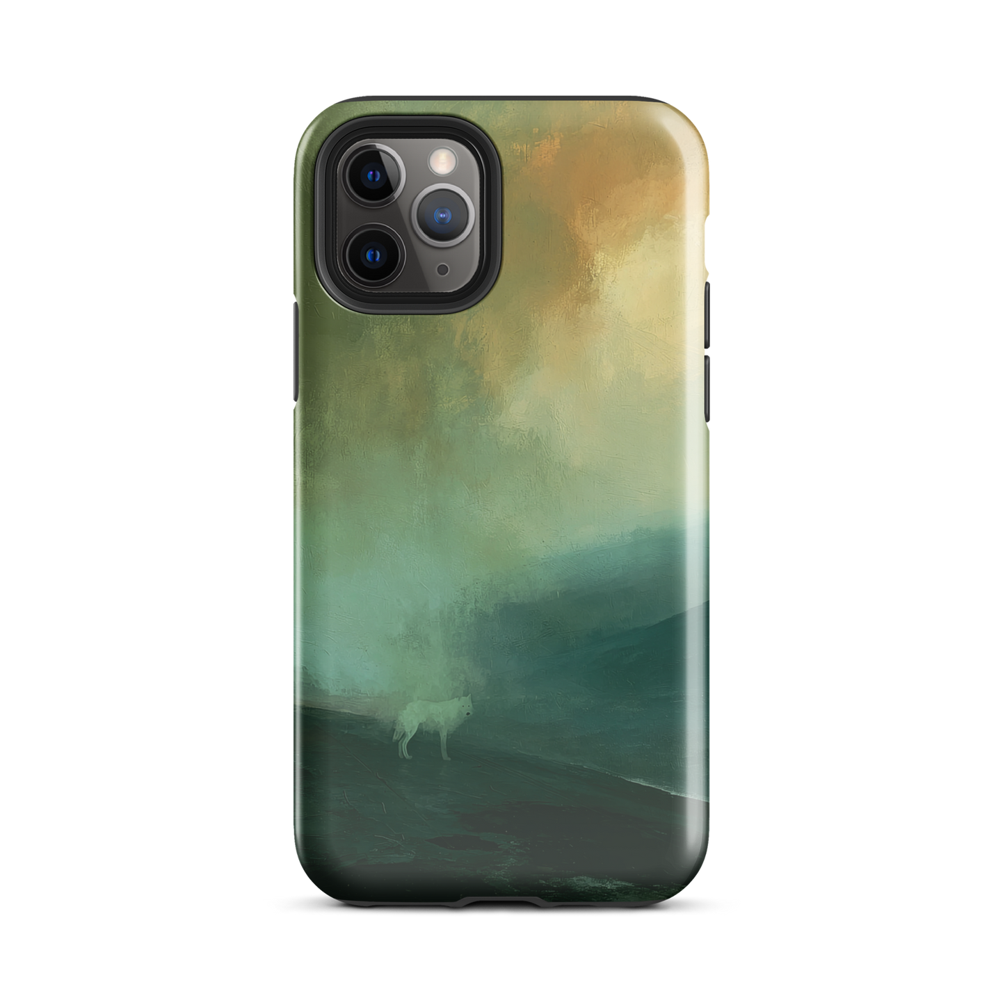 'Acid Rain' iPhone 11 Pro tough phone case - protective glossy case NZ Australia