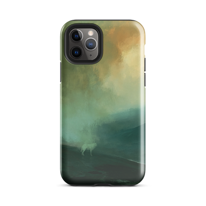 'Acid Rain' iPhone 11 Pro tough phone case - protective glossy case NZ Australia