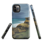 Castlepoint coastal phone case with cliffs, ocean and sky. New Zealand landscape art by designer Ben Hart.