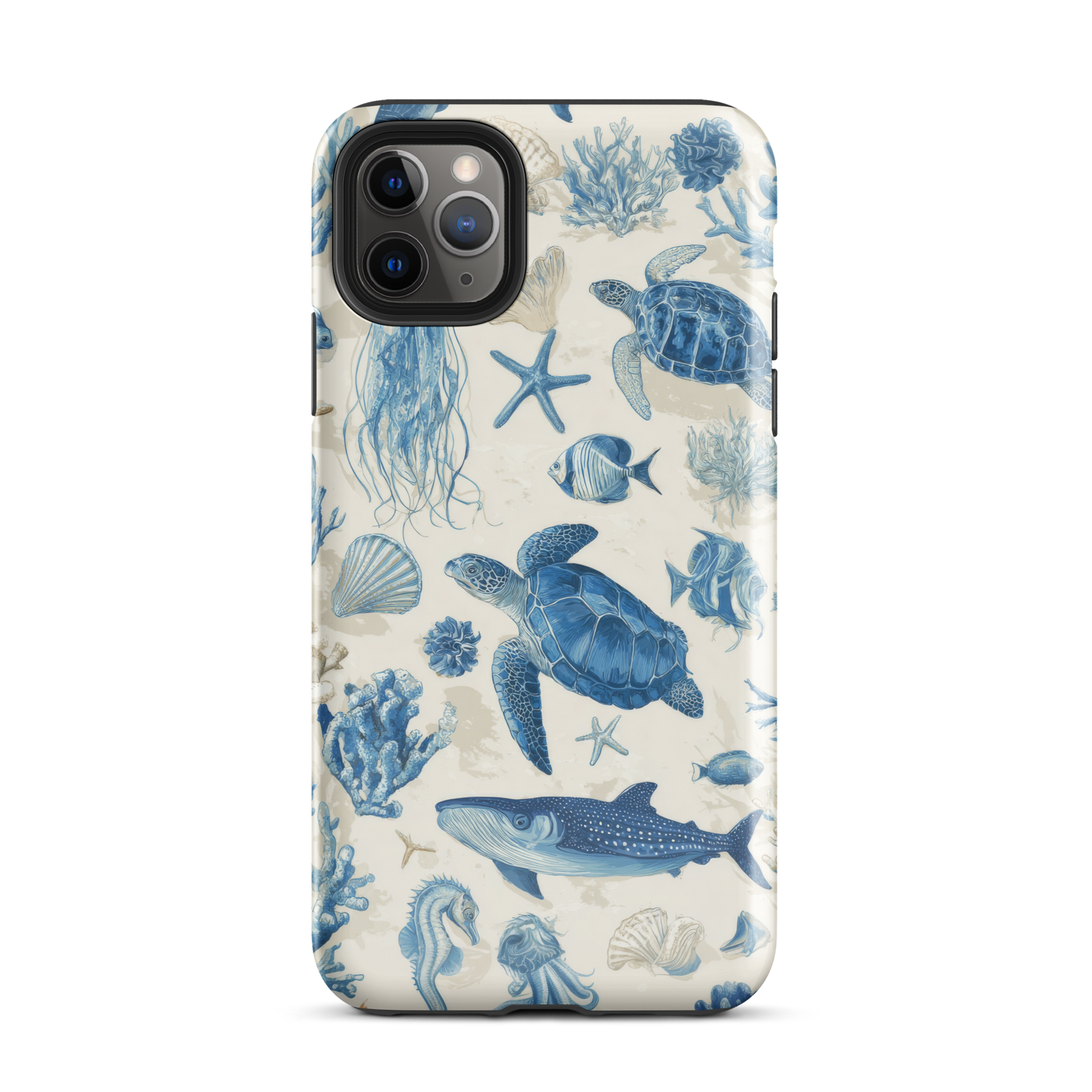 Ocean sketchbook phone case | Coastal marine design NZ