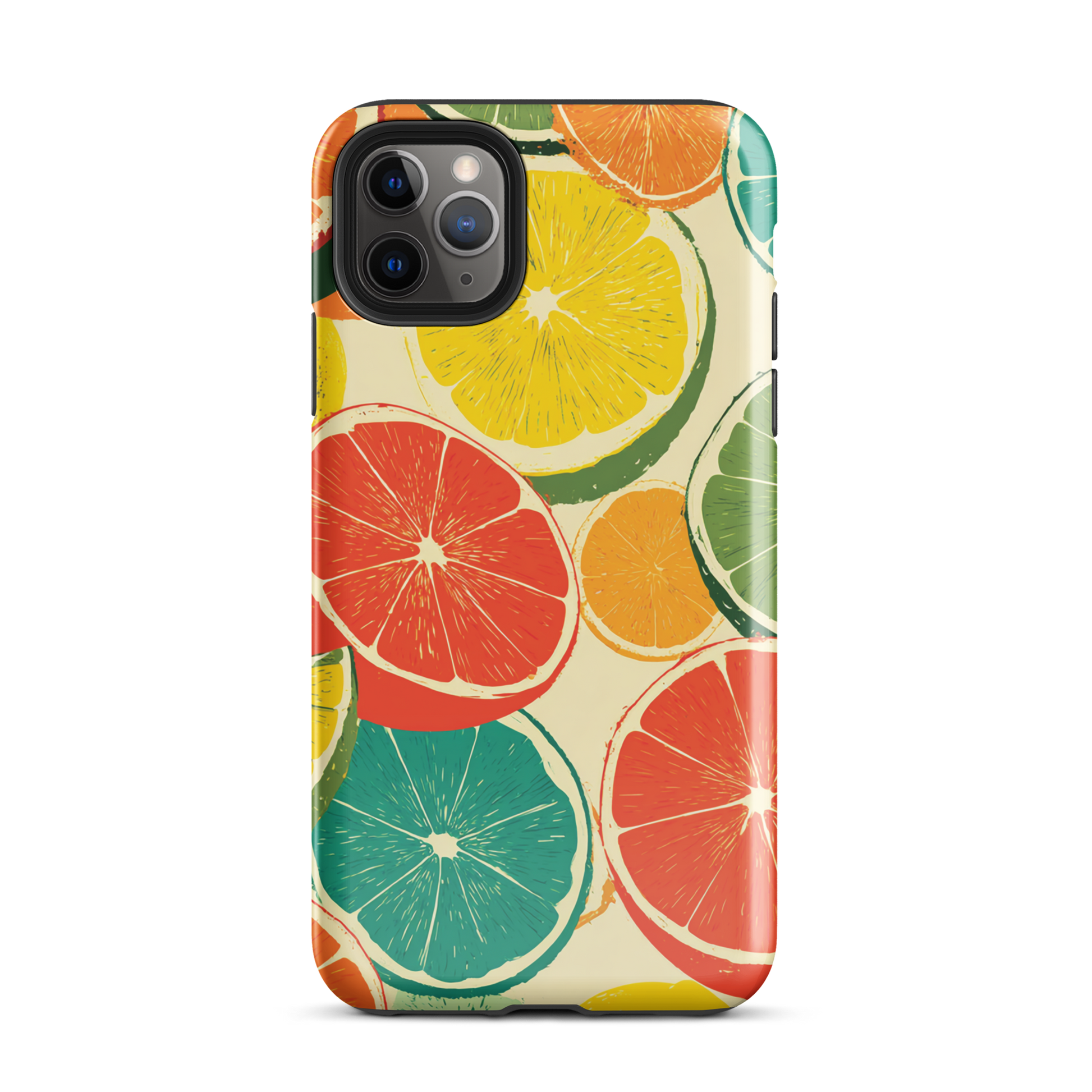 Citrus pop phone case | Colourful fruit design NZ