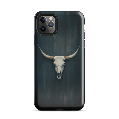 'Longhorn' iPhone 11 Pro Max tough phone case - protective glossy case NZ Australia