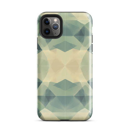 'Symmetry' iPhone 11 Pro Max tough phone case - protective glossy case NZ Australia