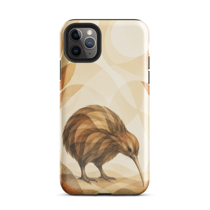 'Kiwi' iPhone 11 Pro Max tough phone case - protective glossy case NZ Australia