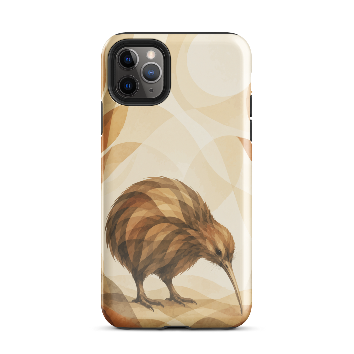 'Kiwi' iPhone 11 Pro Max tough phone case - protective glossy case NZ Australia