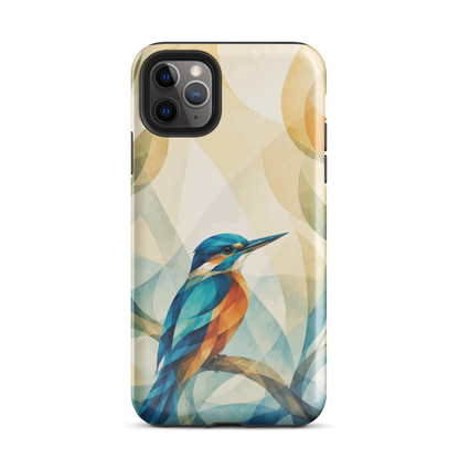 'Kōtare' iPhone 11 Pro Max tough phone case - protective glossy case NZ Australia