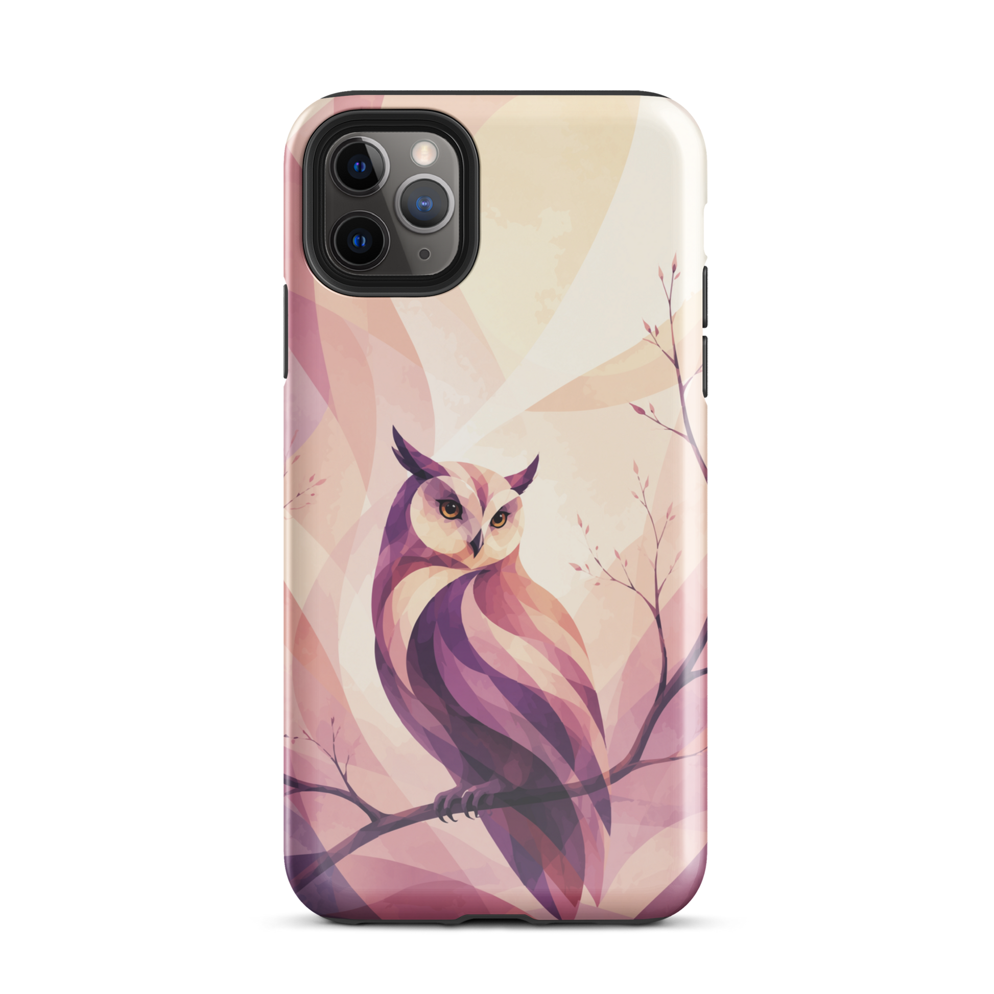 'Ruru' iPhone 11 Pro Max tough phone case - protective glossy case NZ Australia
