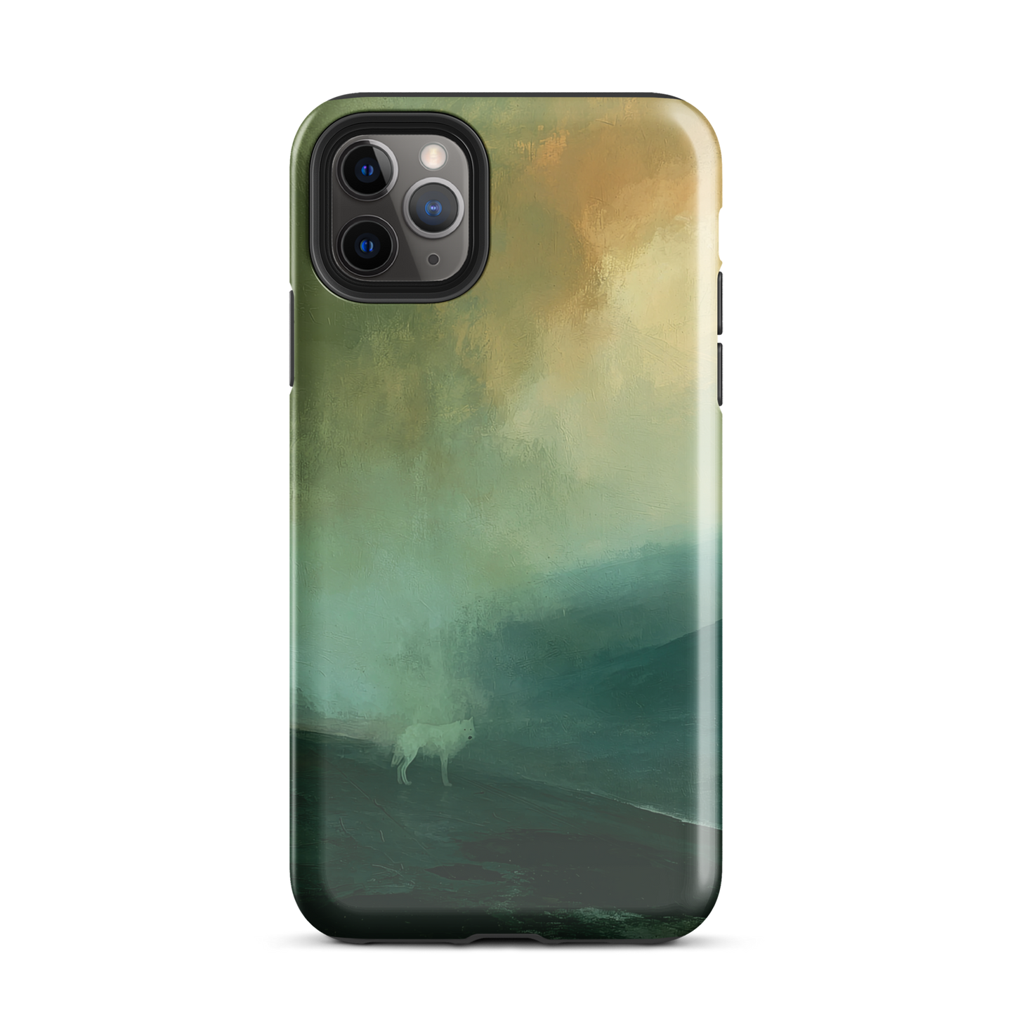 'Acid Rain' iPhone 11 Pro Max tough phone case - protective glossy case NZ Australia