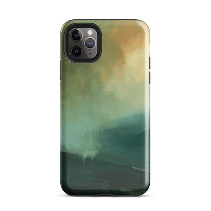 'Acid Rain' iPhone 11 Pro Max tough phone case - protective glossy case NZ Australia