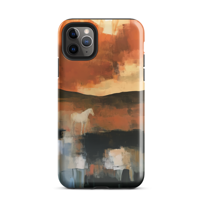 'Ember Fields' iPhone 11 Pro Max tough phone case - protective glossy case NZ Australia