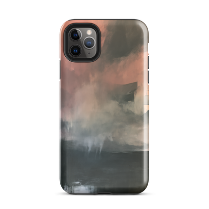 'Glass' iPhone 11 Pro Max tough phone case - protective glossy case NZ Australia