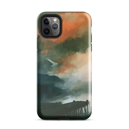 'Harbour' iPhone 11 Pro Max tough phone case - protective glossy case NZ Australia