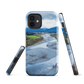 Waiohine phone case featuring artwork of New Zealand’s braided riverbed landscape in the Wairarapa.