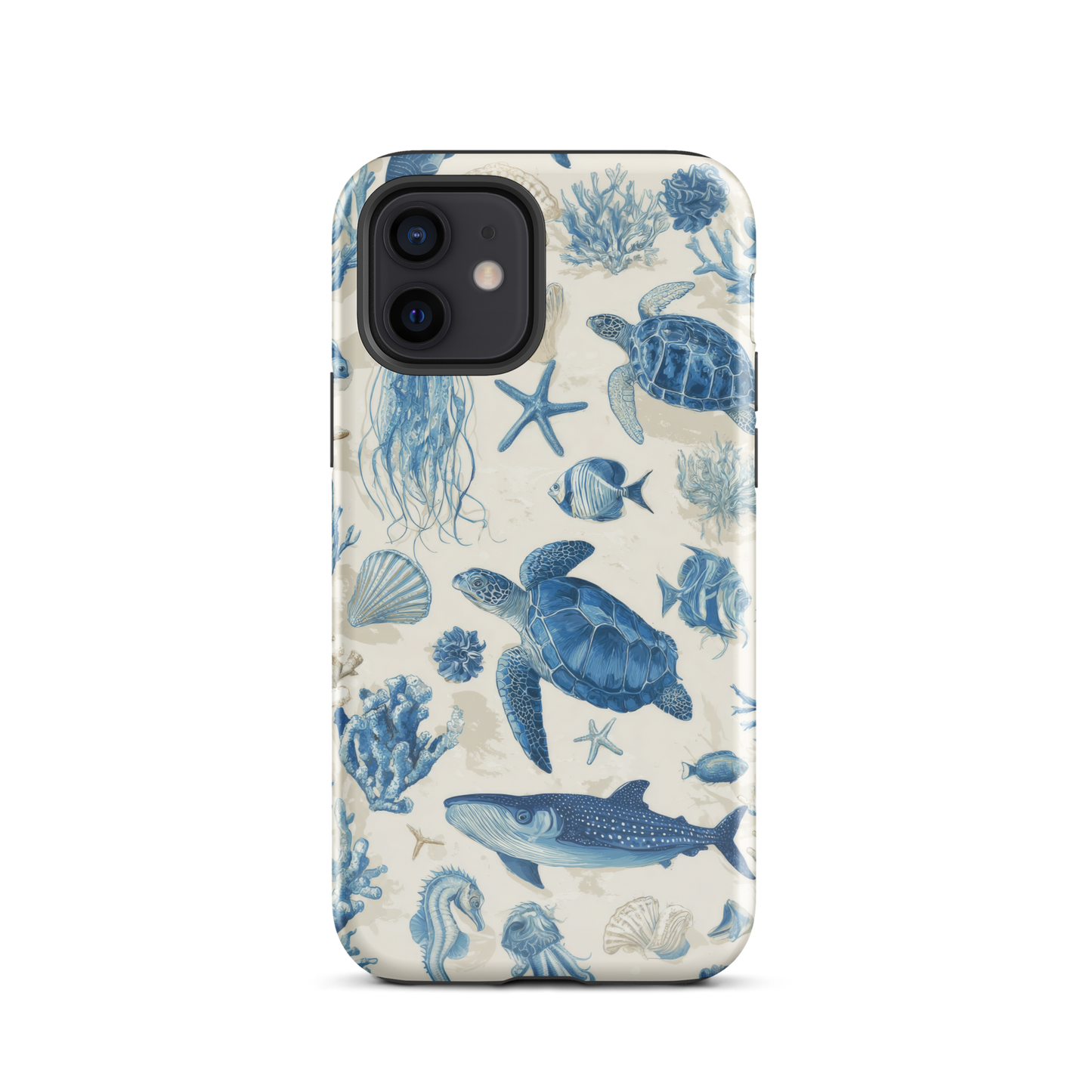 Ocean sketchbook phone case | Coastal marine design NZ